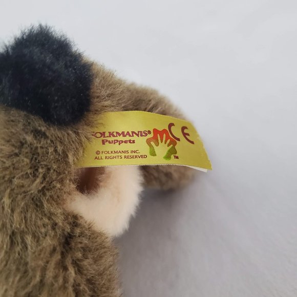 Folkmanis Mini Jack Rabbit Finger Puppet 5" Plush Toy - Picture 7 of 11